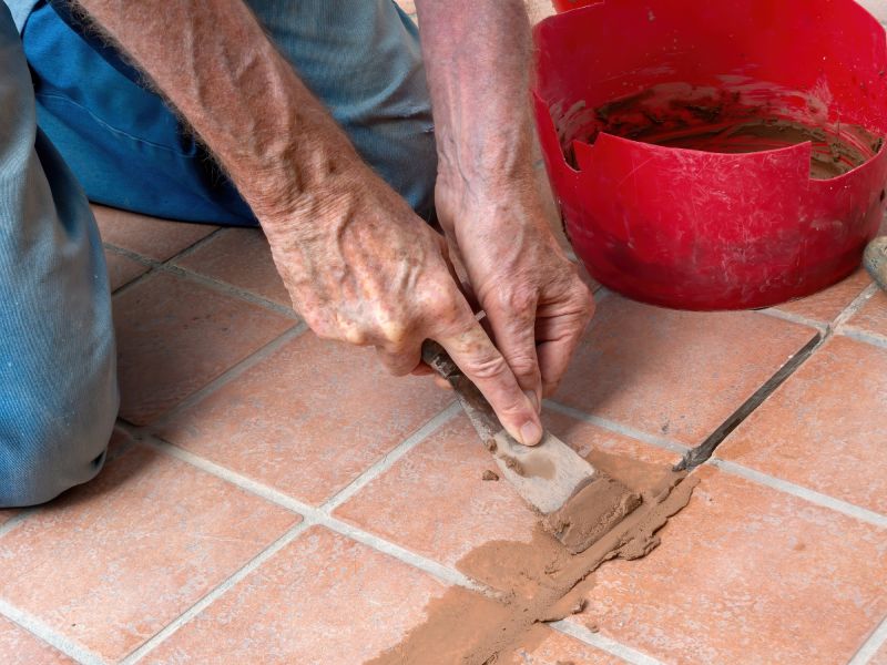 Grout Restoration in Summer